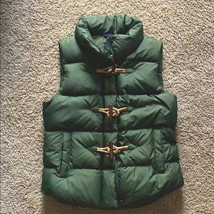 J Crew Down Vest / 80% Down Fill